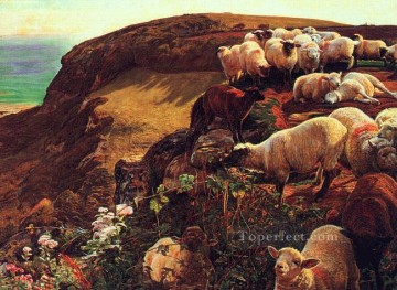  costa Arte - En las costas inglesas el británico William Holman Hunt